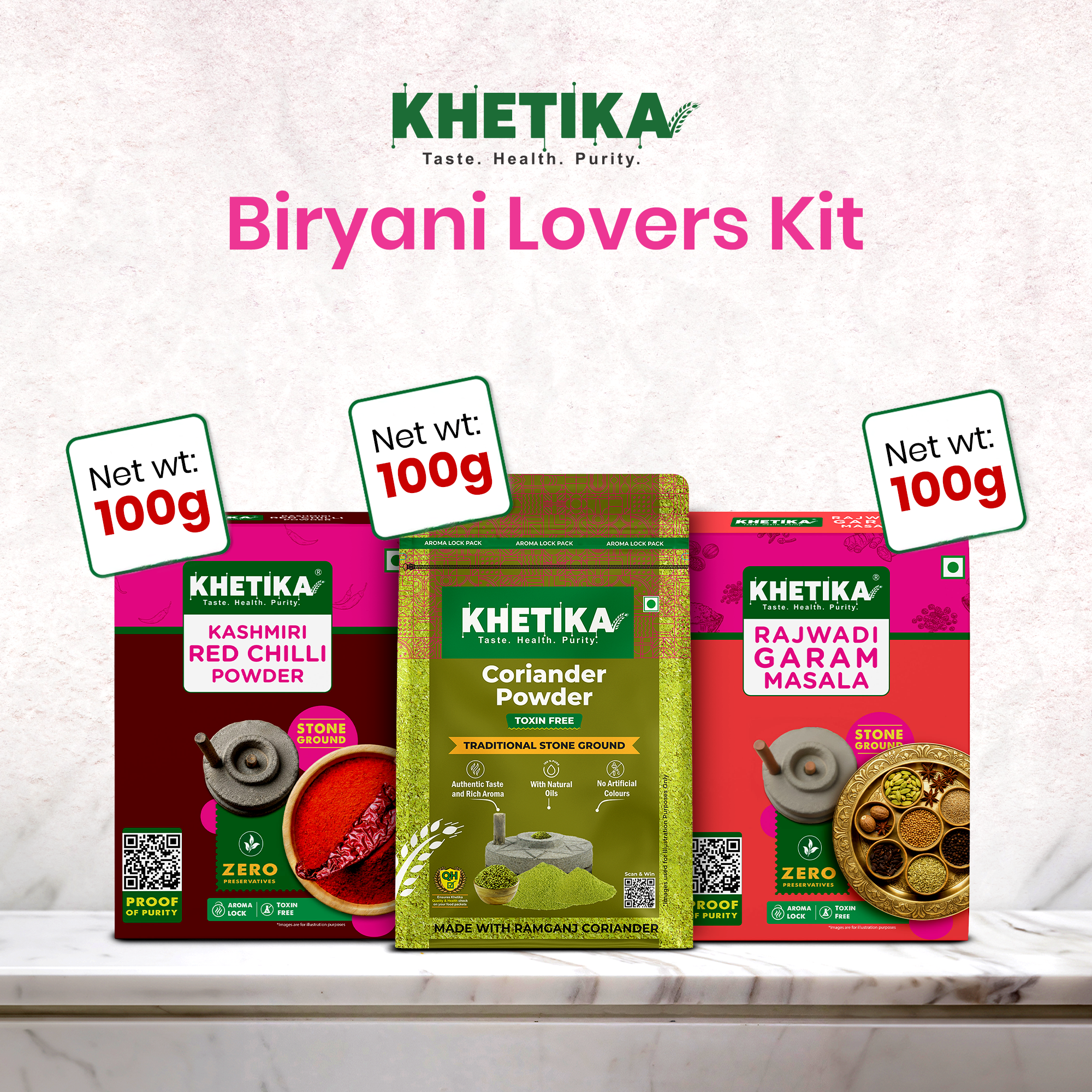 Khetika Biryani Lovers Kit