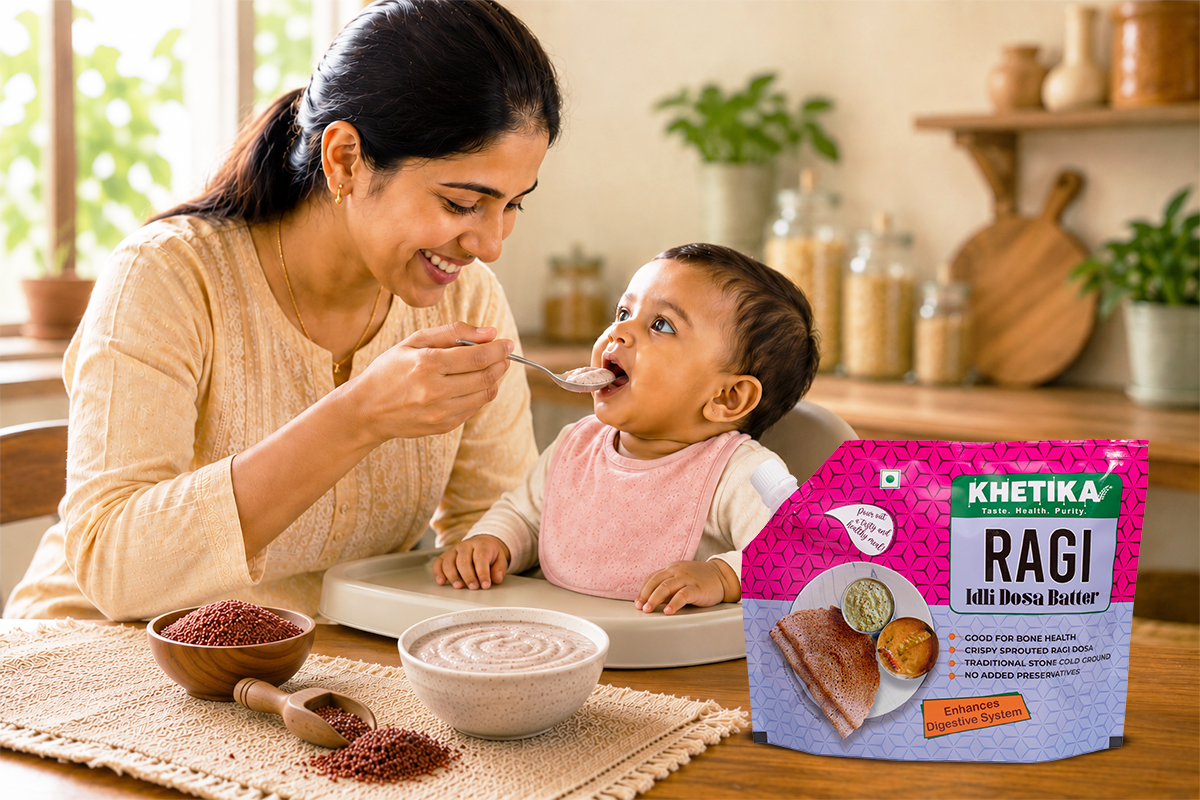 Step-by-Step Guide to Introduce Ragi for Babies