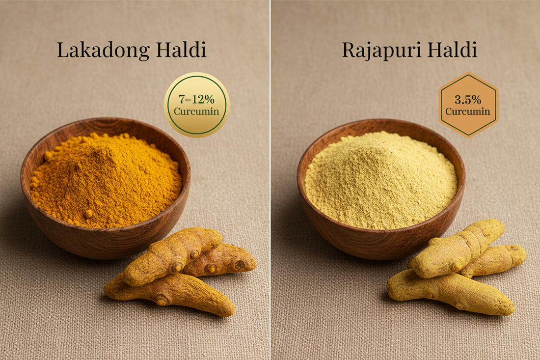 Rajapuri Haldi vs Lakadong Haldi: Which Is Better for You?