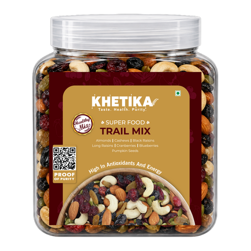 Khetika Premium 7-in-1 Trail Mix Jar