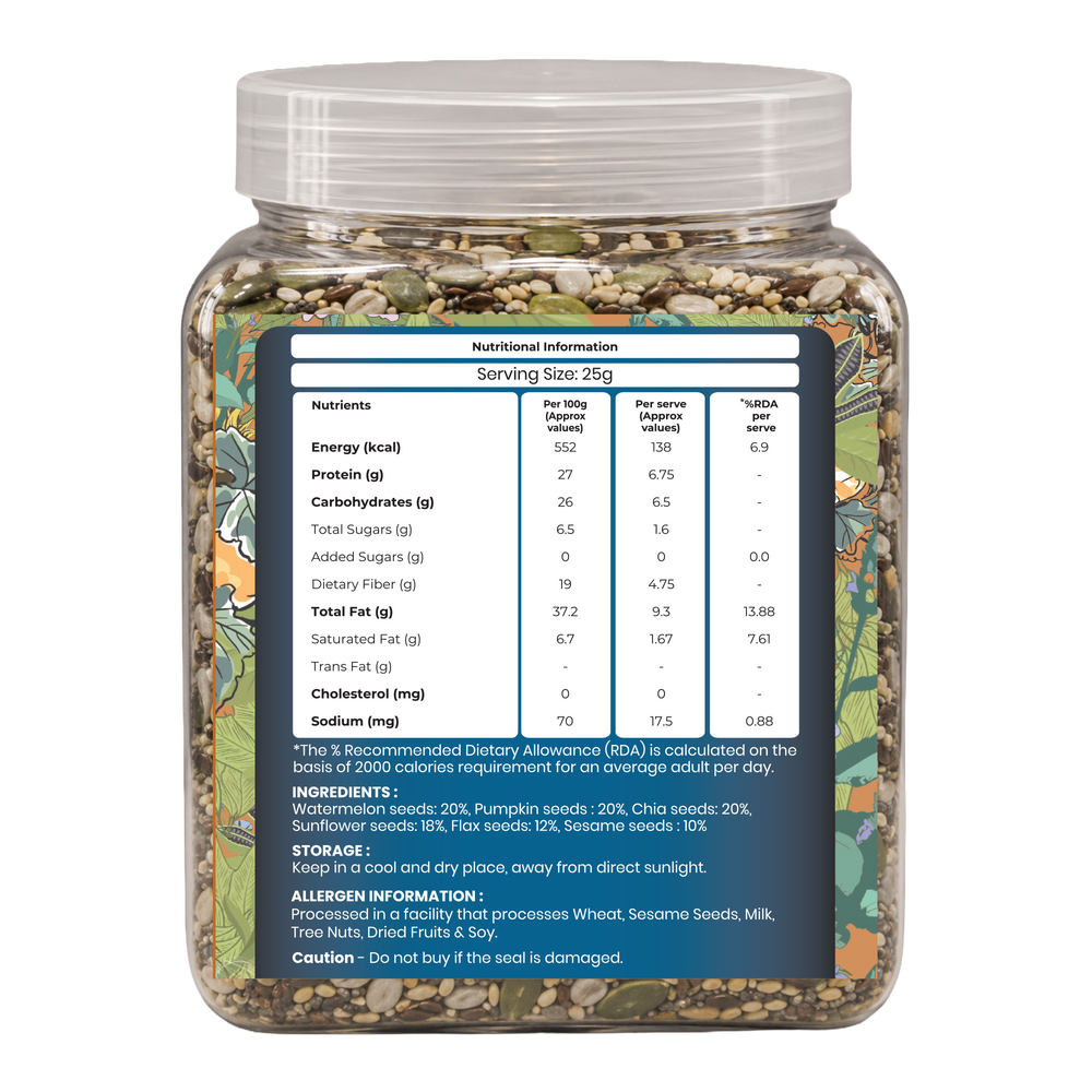 Khetika Premium Seeds Super Mix Jar