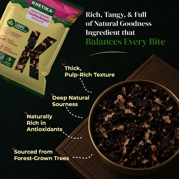 Khetika Chhattisgarh Tamarind Seedless