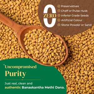 Khetika Banaskantha Methi Dana
