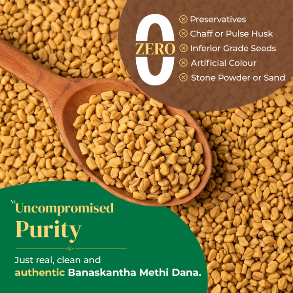 Khetika Banaskantha Methi Dana