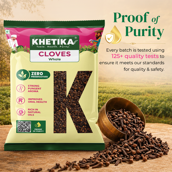 Khetika Naturale Lavang (Cloves)