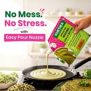 Khetika Sprouted Moong Chilla Batter