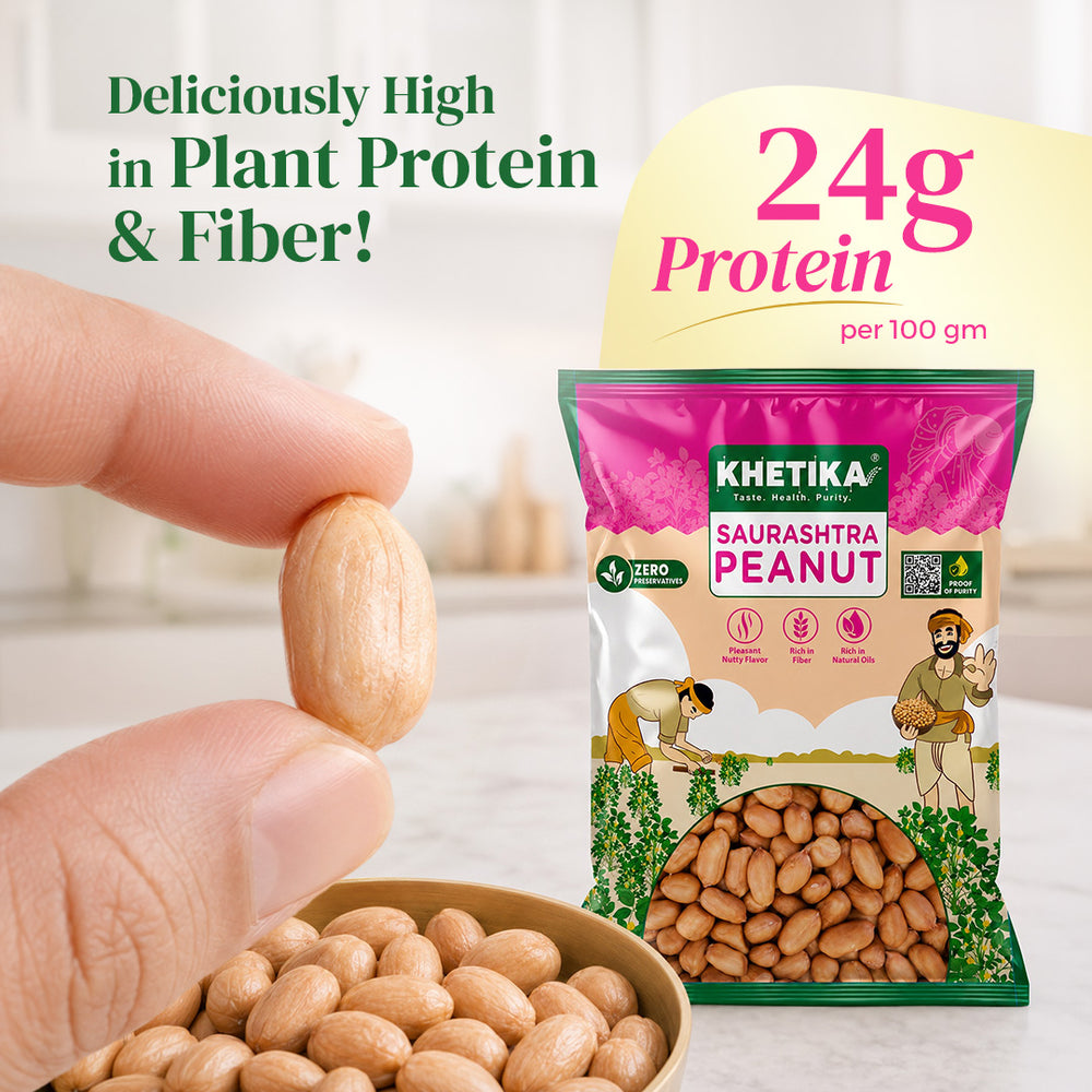 Khetika Naturale Raw Peanuts