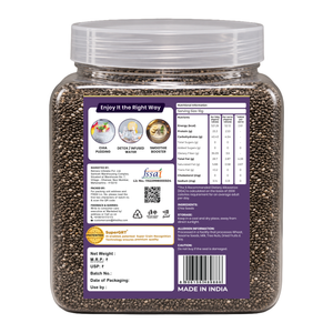Khetika Premium Chia Seeds Jar