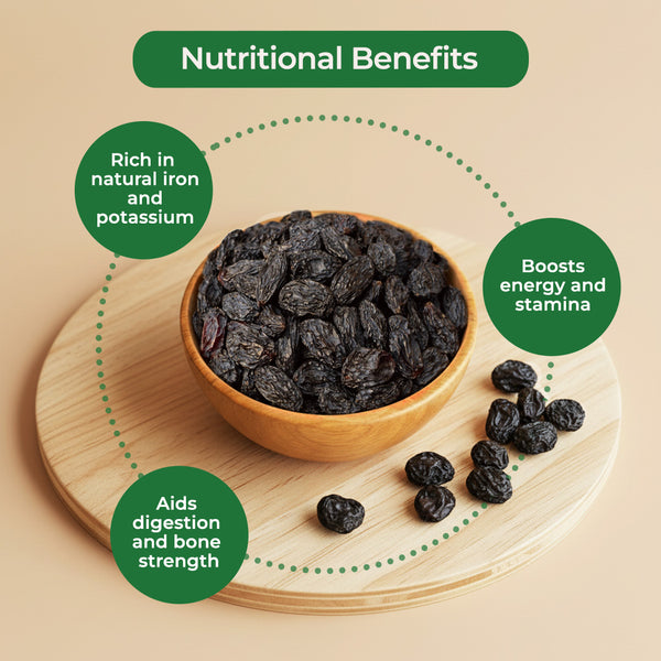 Khetika Premium Afghani Black Raisin