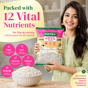 Khetika Naturale Thick Poha
