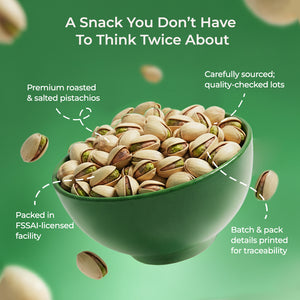 Khetika Premium Roasted & Salted Pistachios