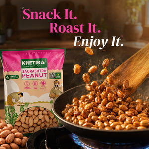 Khetika Naturale Raw Peanuts
