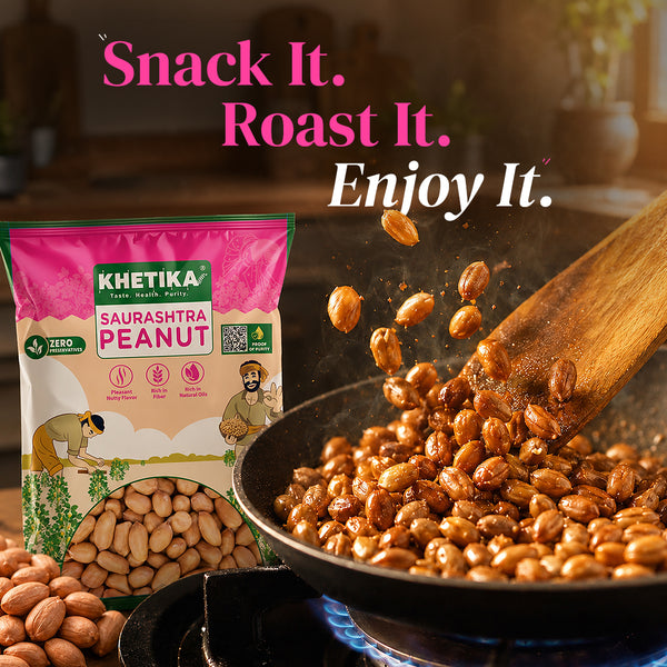 Khetika Naturale Raw Peanuts