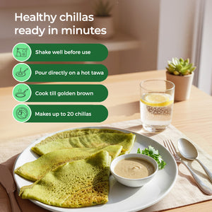 Khetika Sprouted Moong Chilla Batter