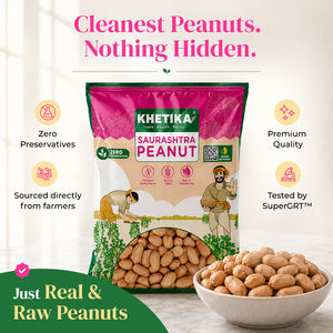 Khetika Naturale Raw Peanuts