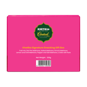 Signature  Box (Cranberry, Peri Peri Makhana, Salted Makhana, Kimchi Makhana, Lemon and Chili Makhana, Pepper and Salt Makhana, 2 Date with Nuts)
