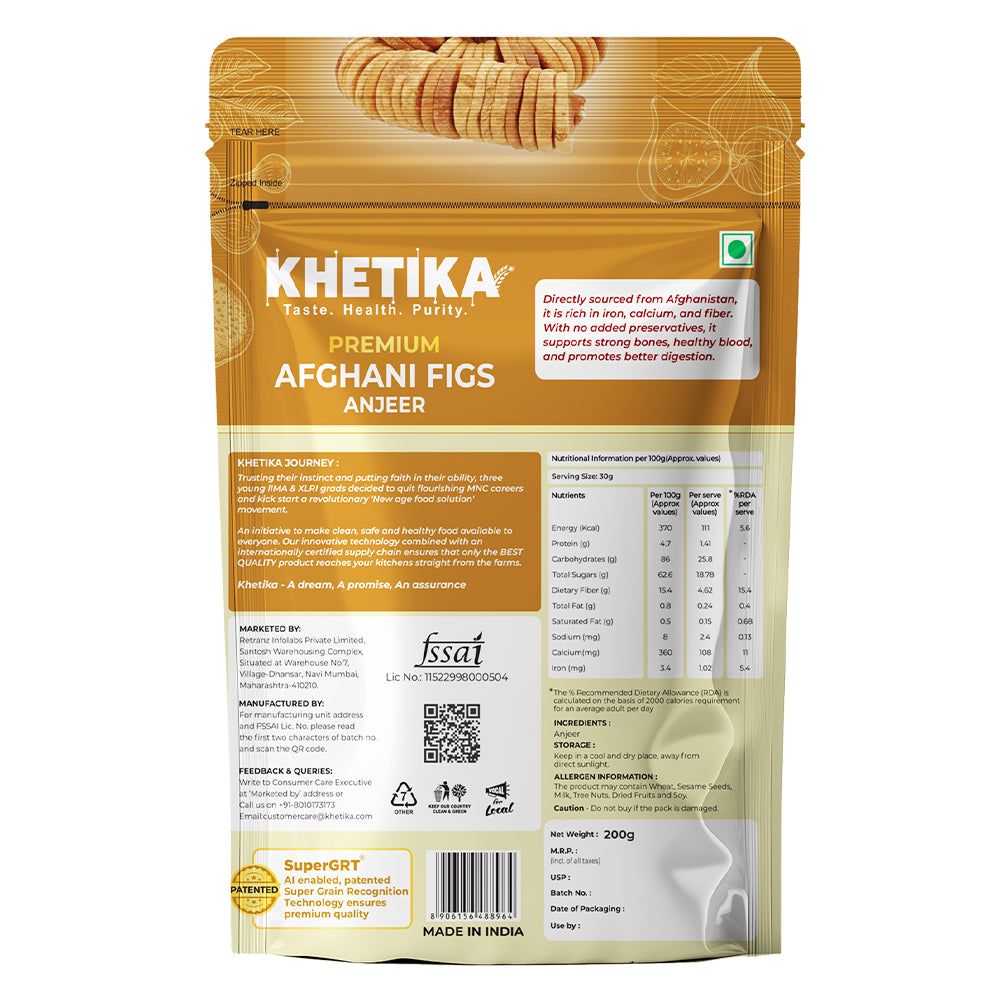 Khetika Premium Afghani Anjeer