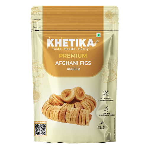 Khetika Premium Anjeer (Dried Figs) Pack