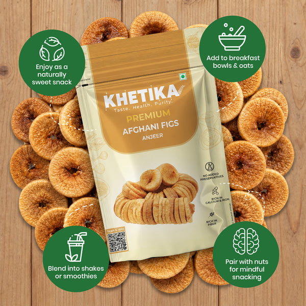 Anjeer for Healthy Snacking and Recipes