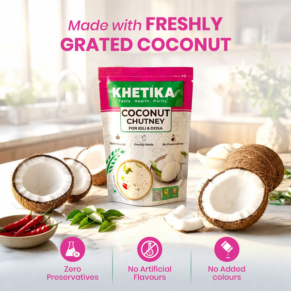 Khetika Coconut Chutney
