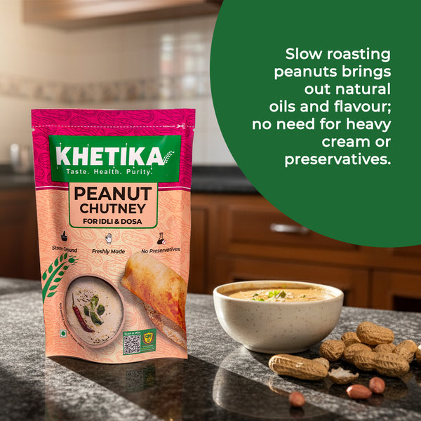 Khetika Peanut Chutney