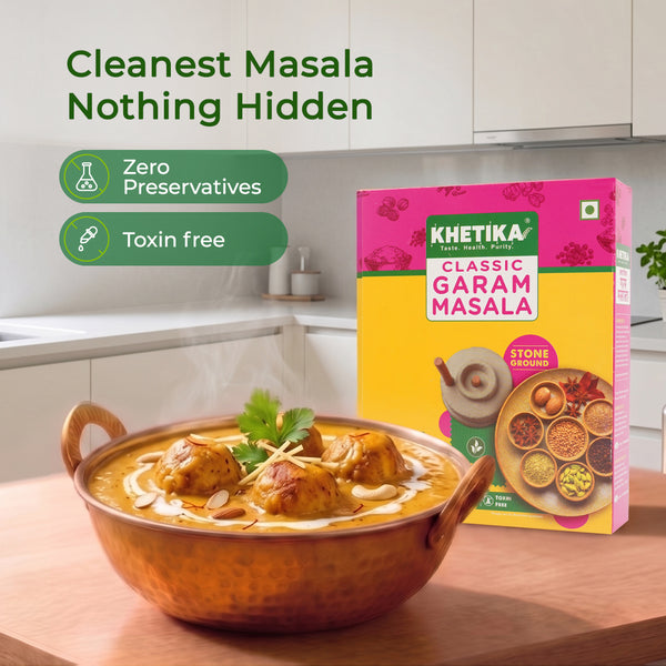 Khetika Stoneground Classic Garam Masala| Zero Preservatives & Toxin Free