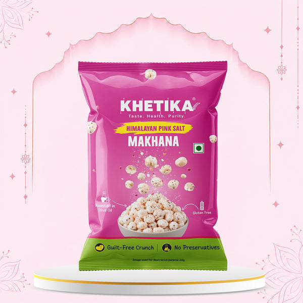 Khetika Himalayan Pink Salt Roasted Makhana
