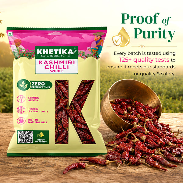 Khetika Kashmiri Chilli whole