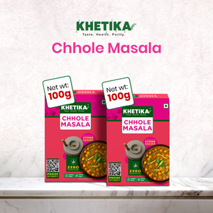 Khetika Chhole Masala (100g,Pack of 2)