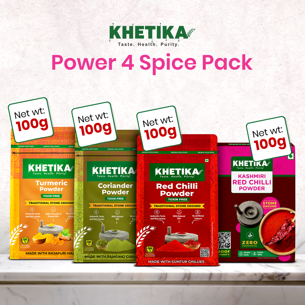 Khetika Power 4 Spice Pack