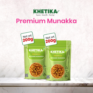 Khetika Premium Munakka (200g, pack of 2)