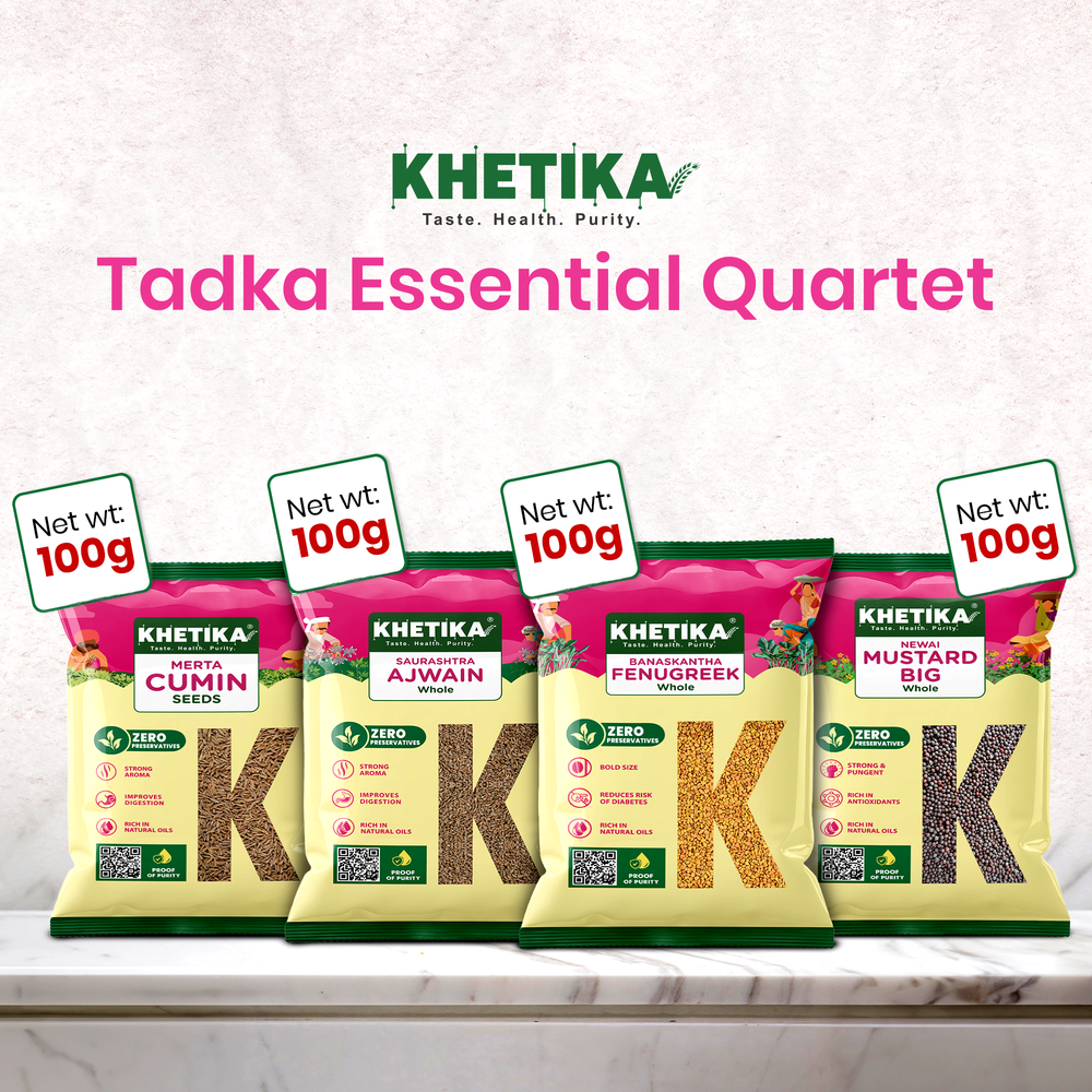 Khetika Tadka Essential Quartet