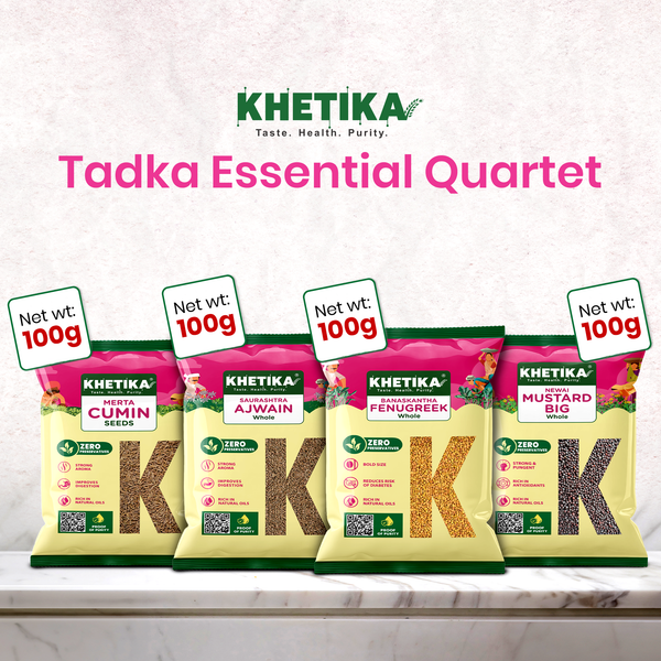 Khetika Tadka Essential Quartet
