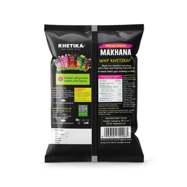 Khetika Classic Salt & Pepper Roasted Makhana