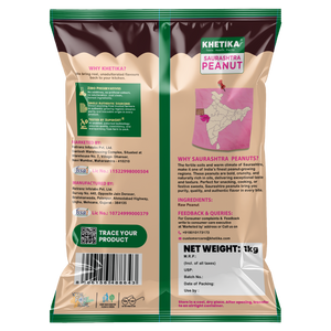 Khetika Naturale Raw Peanuts