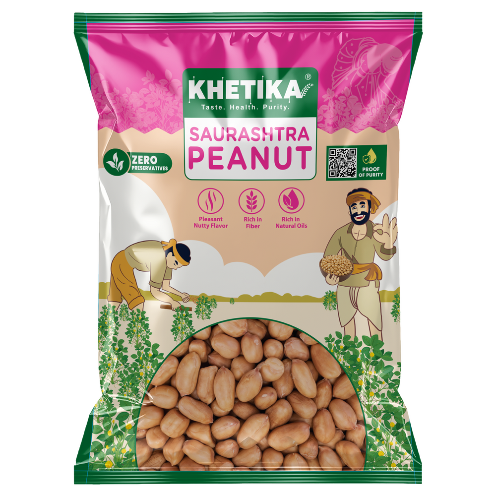 Khetika Naturale Raw Peanuts