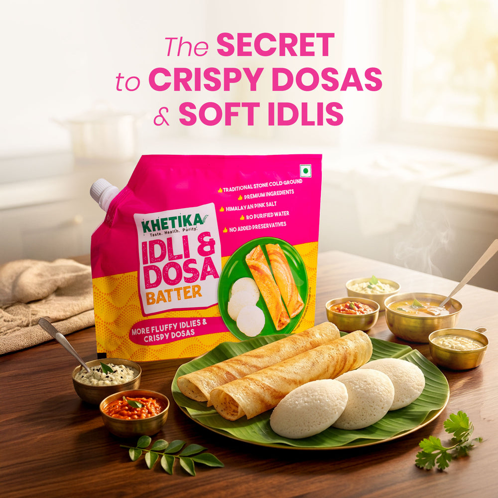 Khetika Fresh Idli Dosa Batter