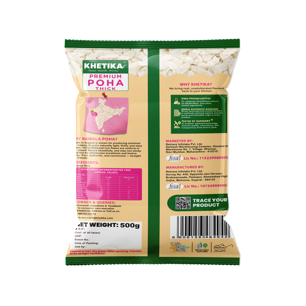 Khetika Naturale Thick Poha