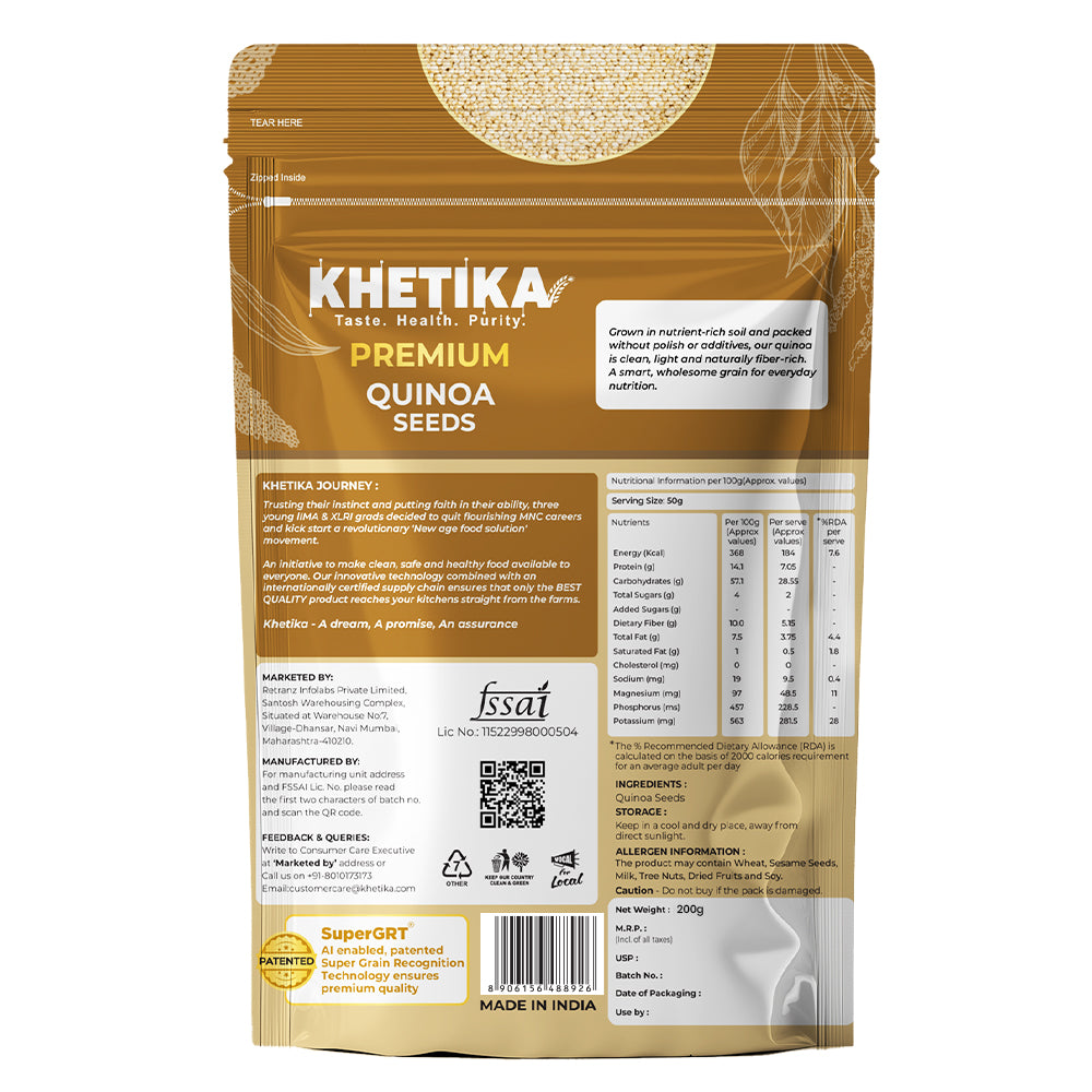 Khetika Quinoa seeds