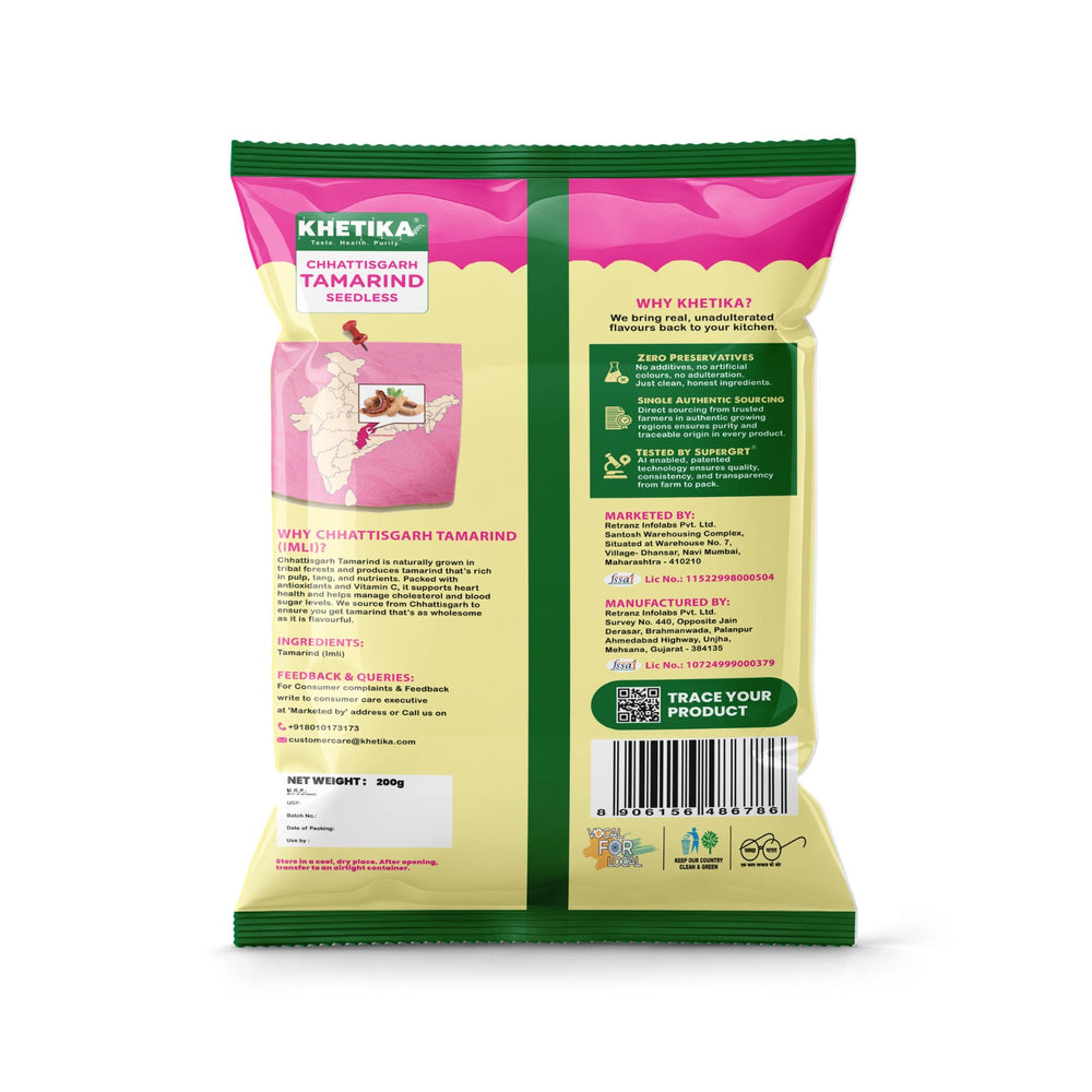 Khetika Chhattisgarh Tamarind Seedless