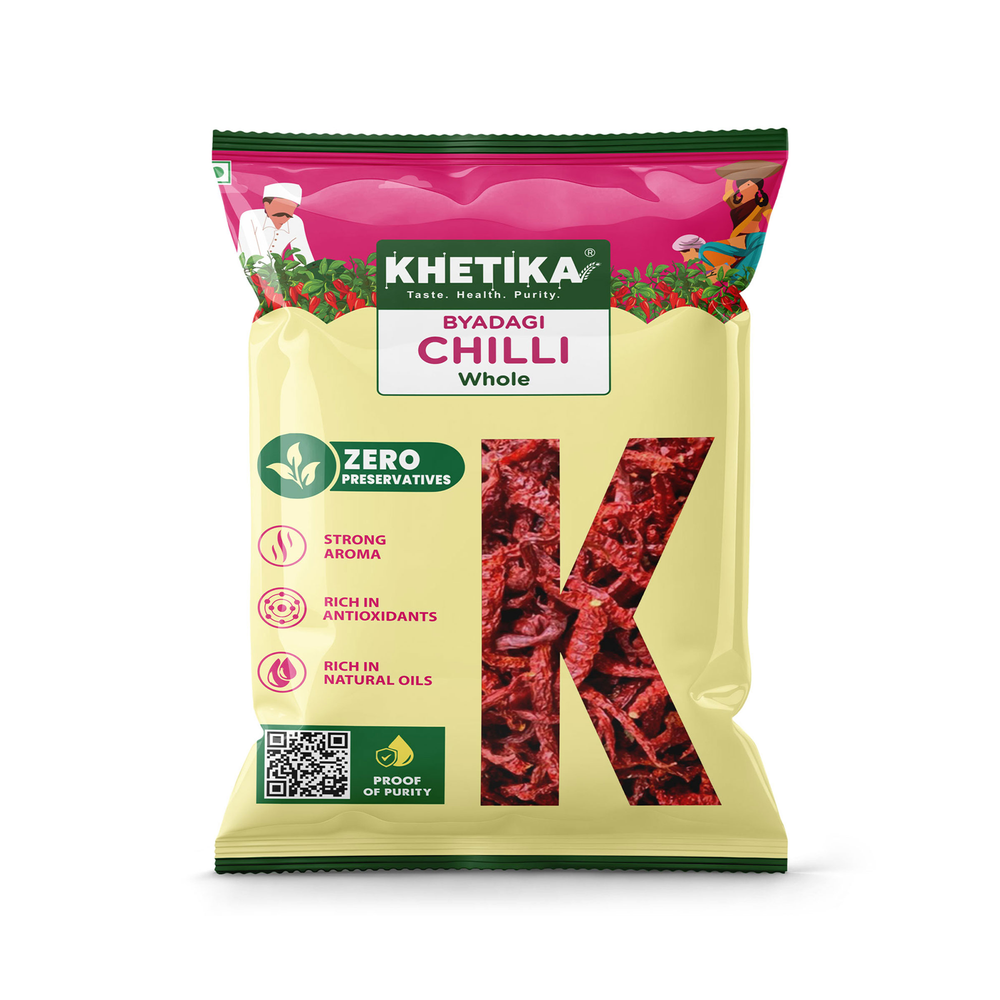 Khetika Naturale Bydgi Chilli whole