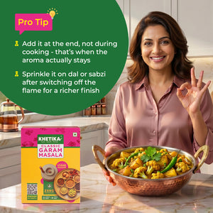 Khetika Stoneground Classic Garam Masala| Zero Preservatives & Toxin Free